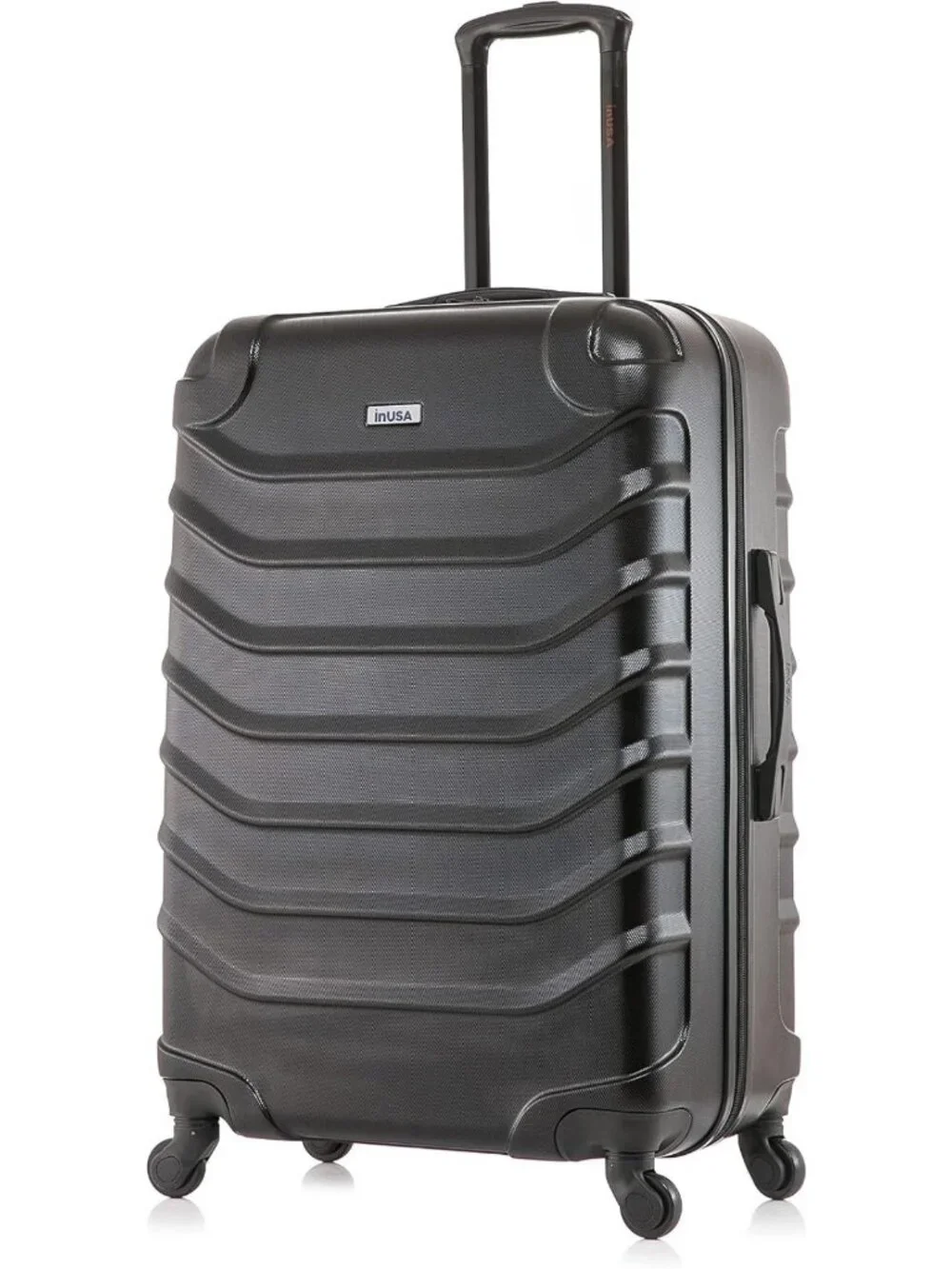 Lightweight 24-Inch Medium Hardside Spinner Luggage - Durable Travel Suitcase